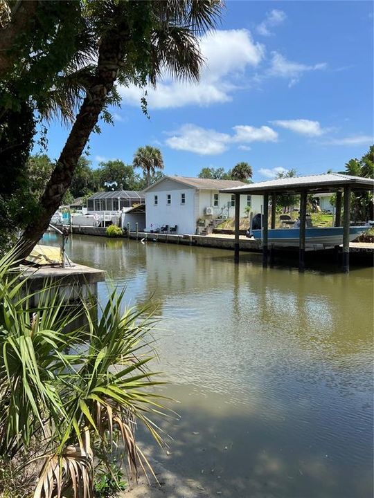 View from property to Canal