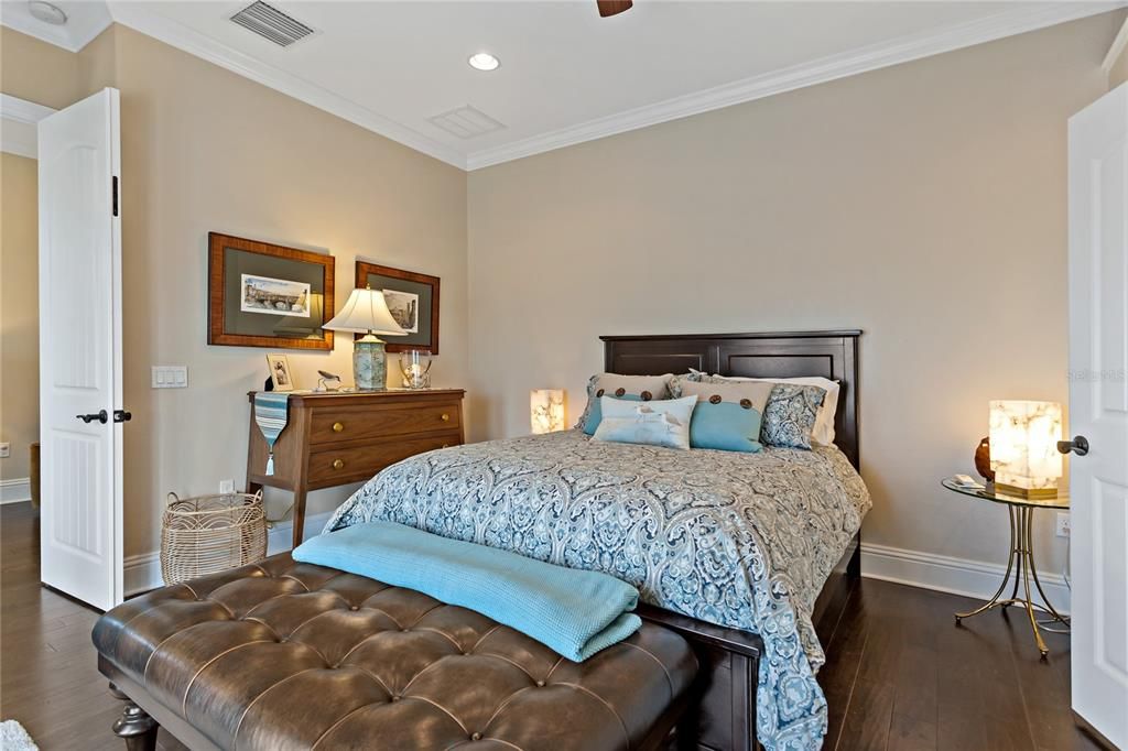 UPSTAIRS GUEST BEDROOM WITH ACCESS TO A PRIVATE BALCONY!