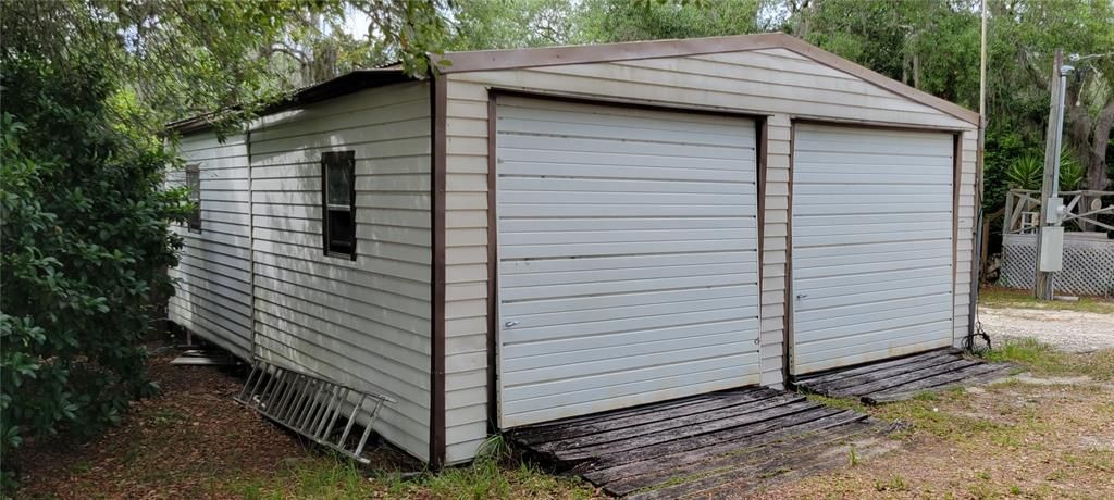 Double garage