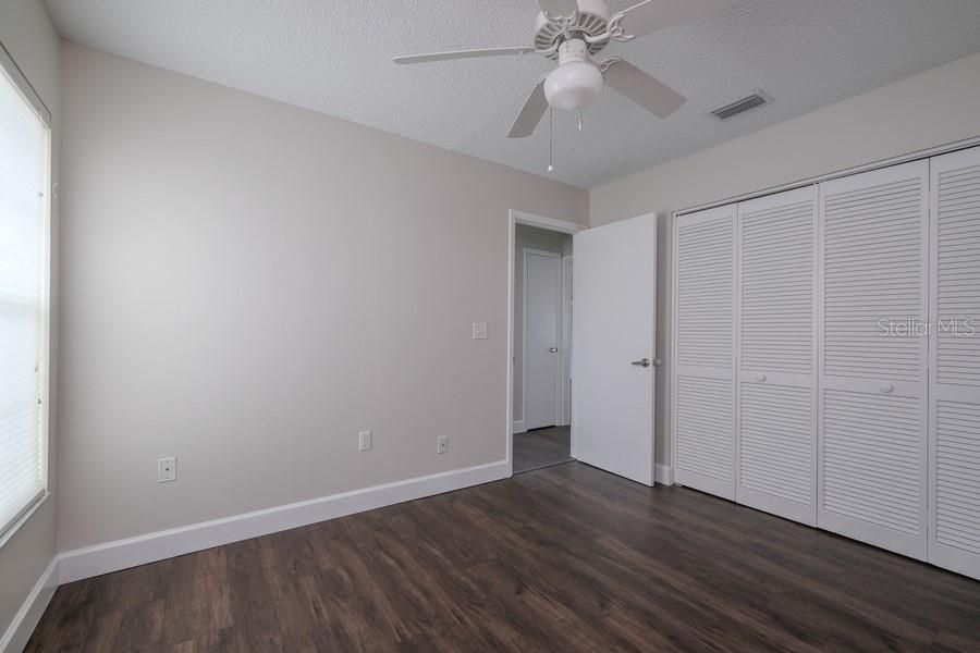 Guest room 1 with large closet