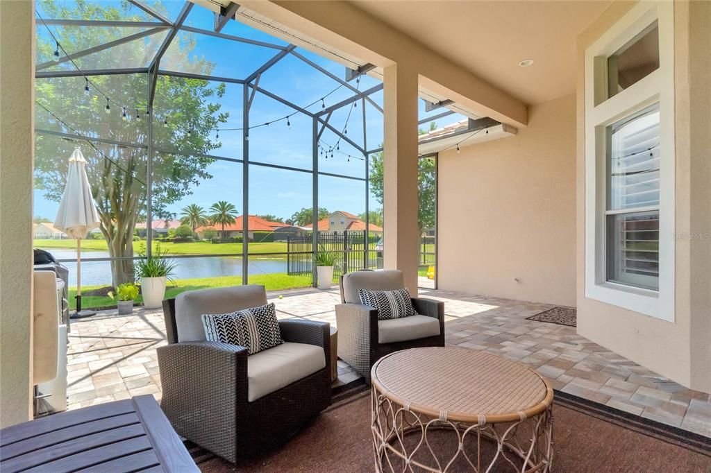 Water View from Master Bedroom and Screened Porch