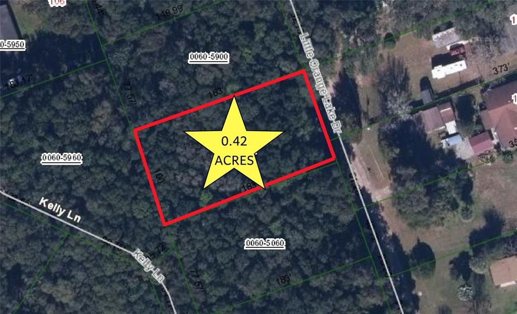 Recently Sold: $13,500 (0.42 acres)