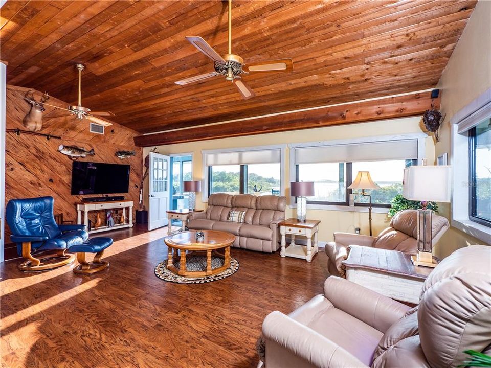 Upstairs living room.