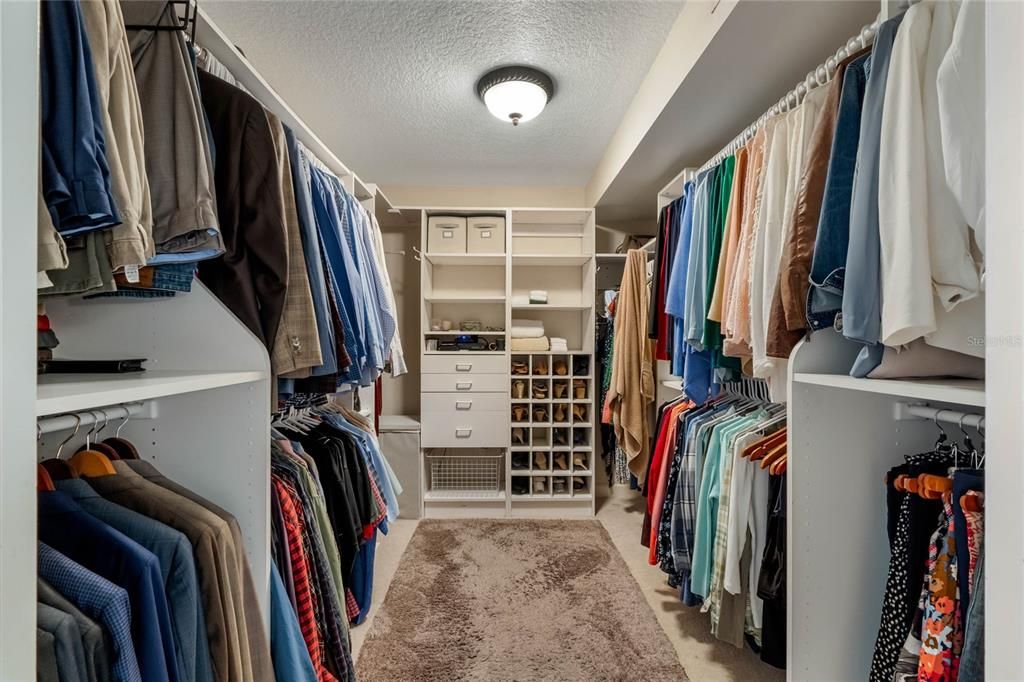 Owner’s closet