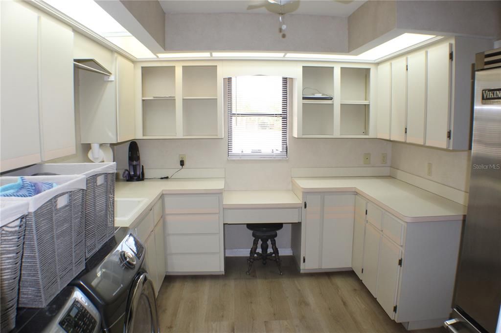 Laundry room with tons of storage