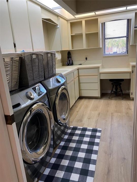 Laundry with tons of storage