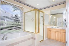 Master Bath, Separate Tub & Shower