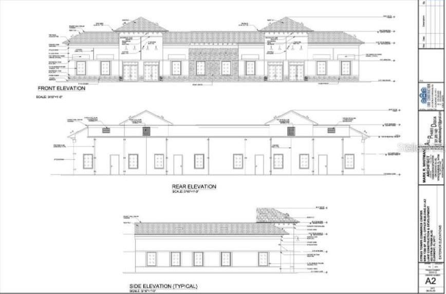 Building to be Built and sold separately on Commercial Vacant Land RENDERING