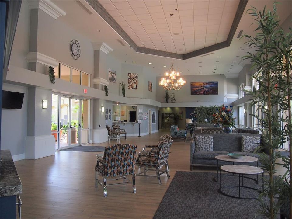 Main clubhouse and front desk