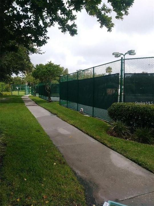 Tennis courts