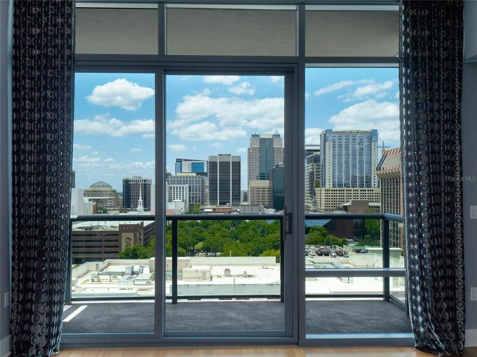 Living Room w/City View