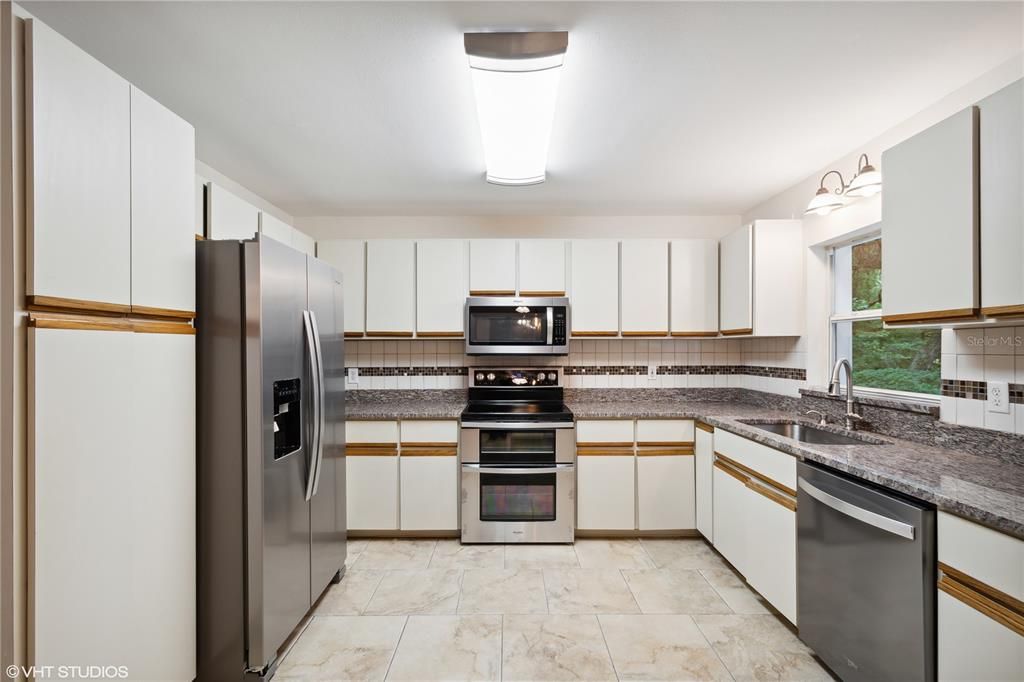Stainless Appliances in Kitchen