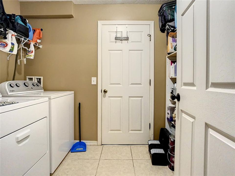 indoor laundry