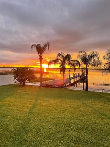 Step out on the patio and enjoy the fresh breeze off the lake and the most breathtaking sunsets year around.