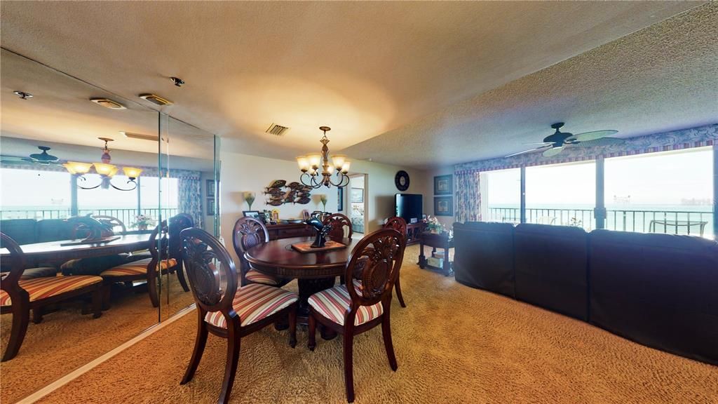 Dining Room & Living Room