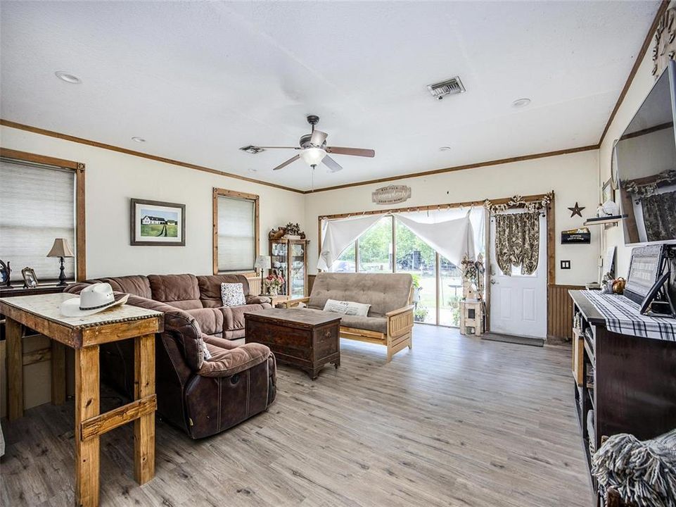 COMPLETED CONVERTED GARAGE TO FAMILY ROOM