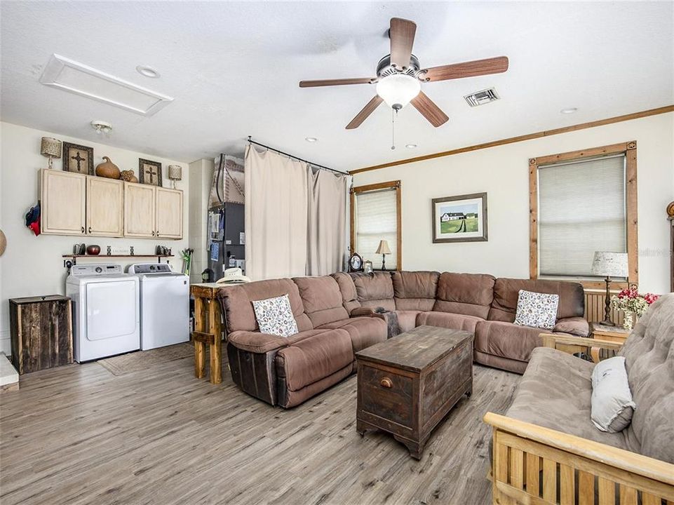 COMPLETED CONVERTED GARAGE TO FAMILY ROOM