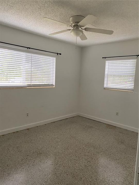 Master Bedroom-new paint, blinds and fan