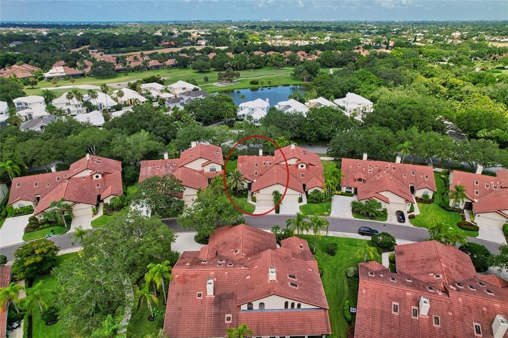 Walkway to Pool Can Be Seen on the Bottom Left