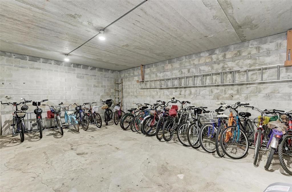 Room for bicycles