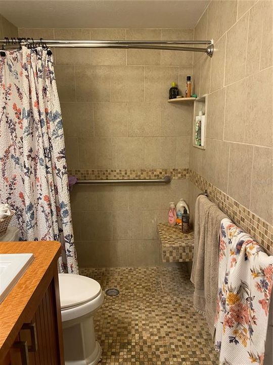 Bathroom in house