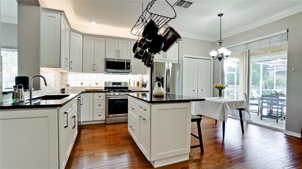 Wide Shot of Kitchen