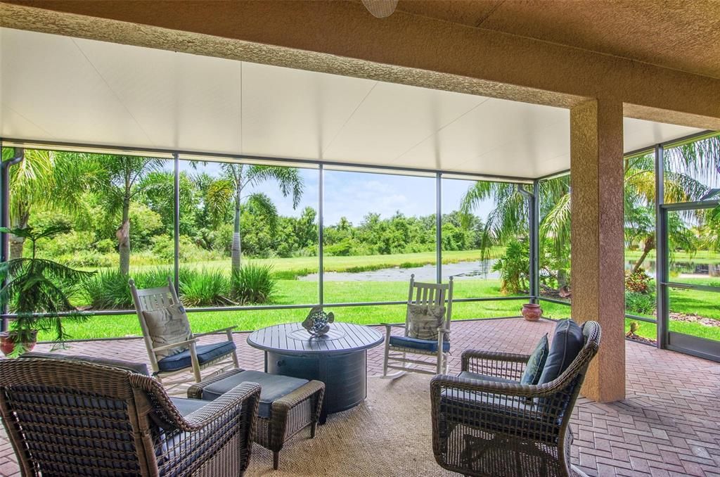 Extended Covered Screen Lanai