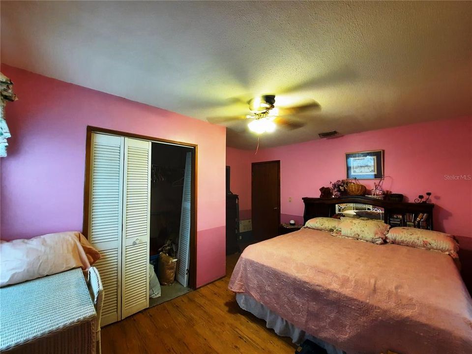 Slab Built Addition Pink Bedroom