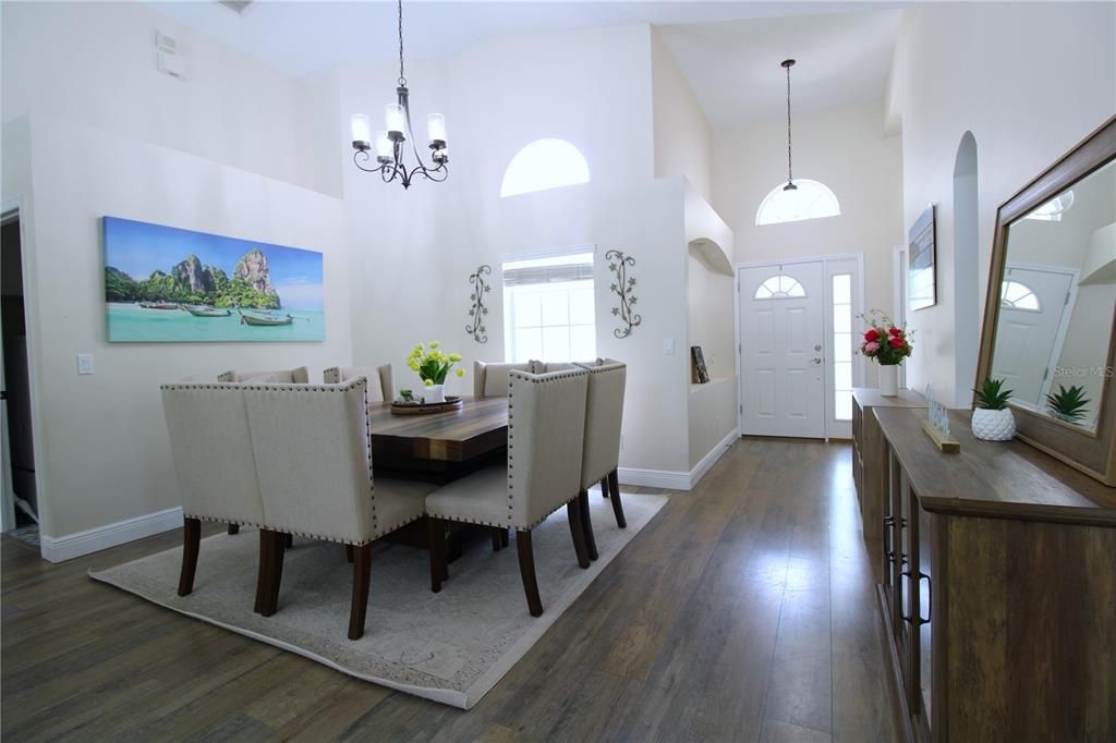 Dining room area