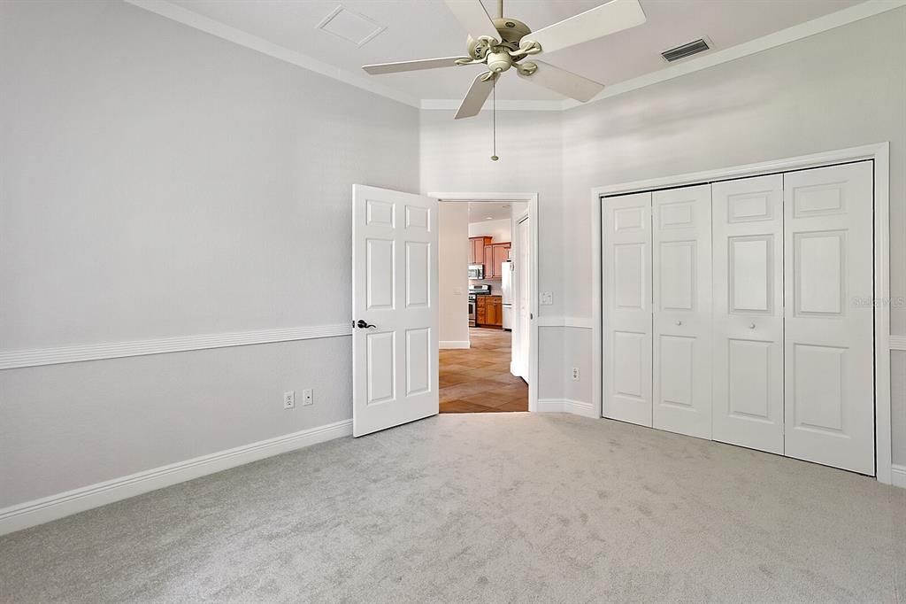 Bedroom 4 with double closet