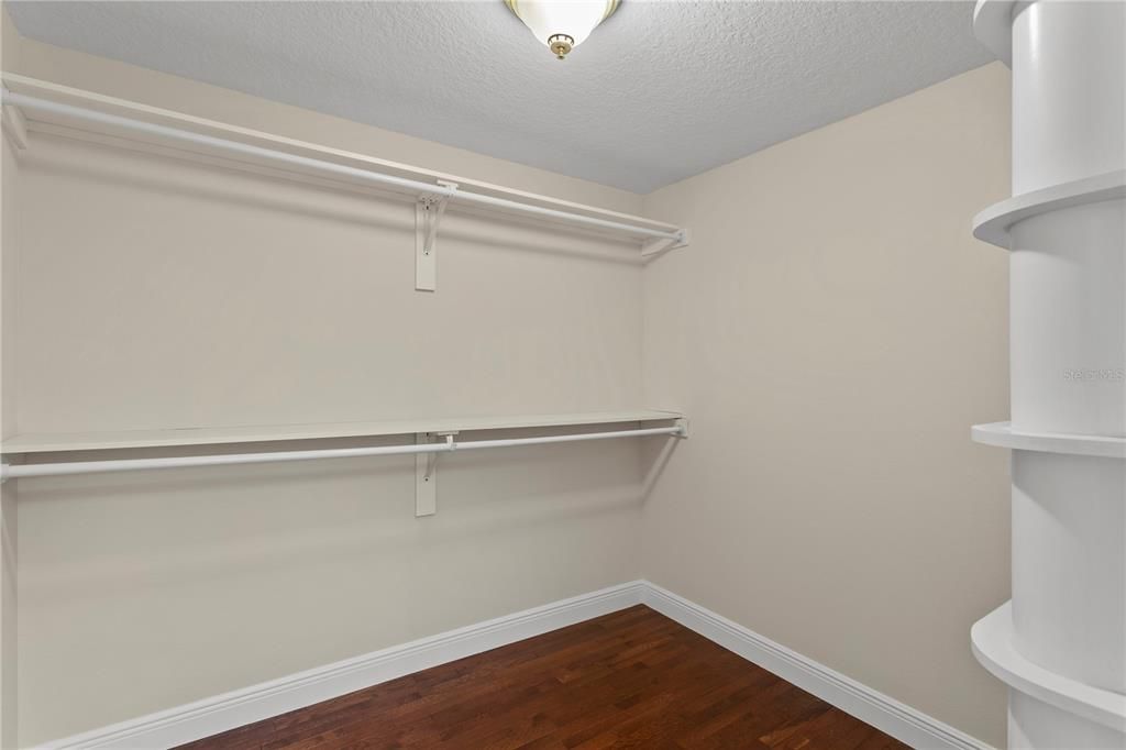 Smaller Walk-in closet