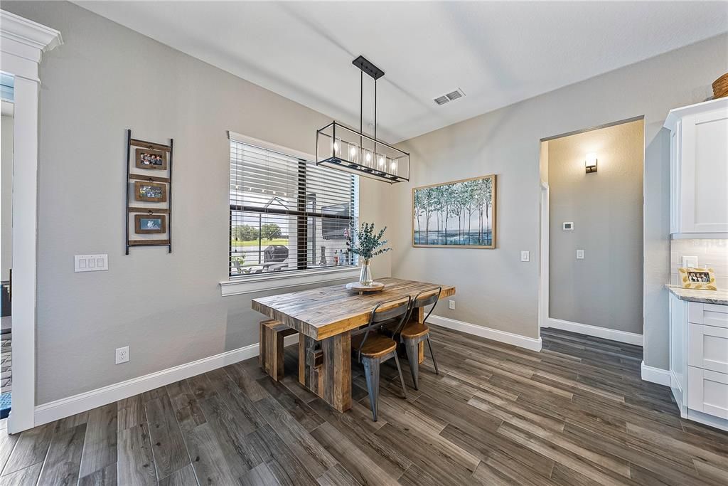 Dining area