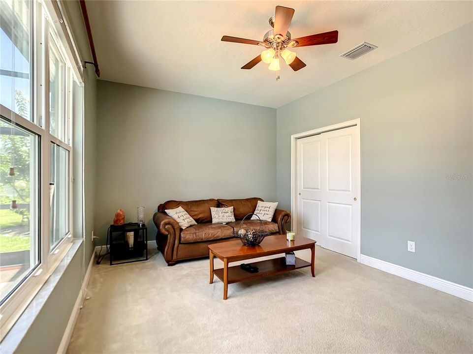 2nd bedroom being used as a sitting room