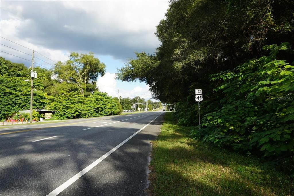 Property on Right looking at HWY 41 intersection