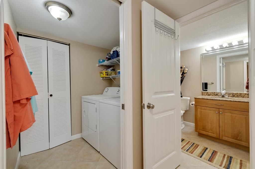 Guest Bath & Laundry Room