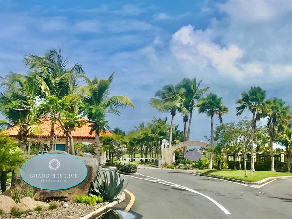 Coco Beach Grand Reserve Entrance