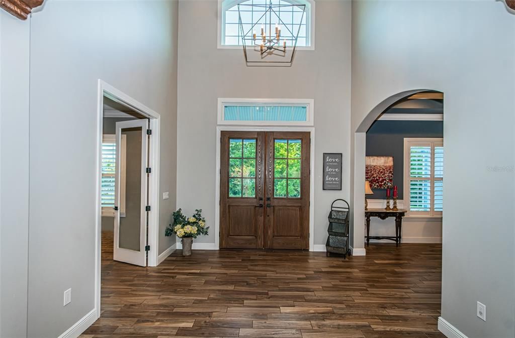 Double Story Foyer