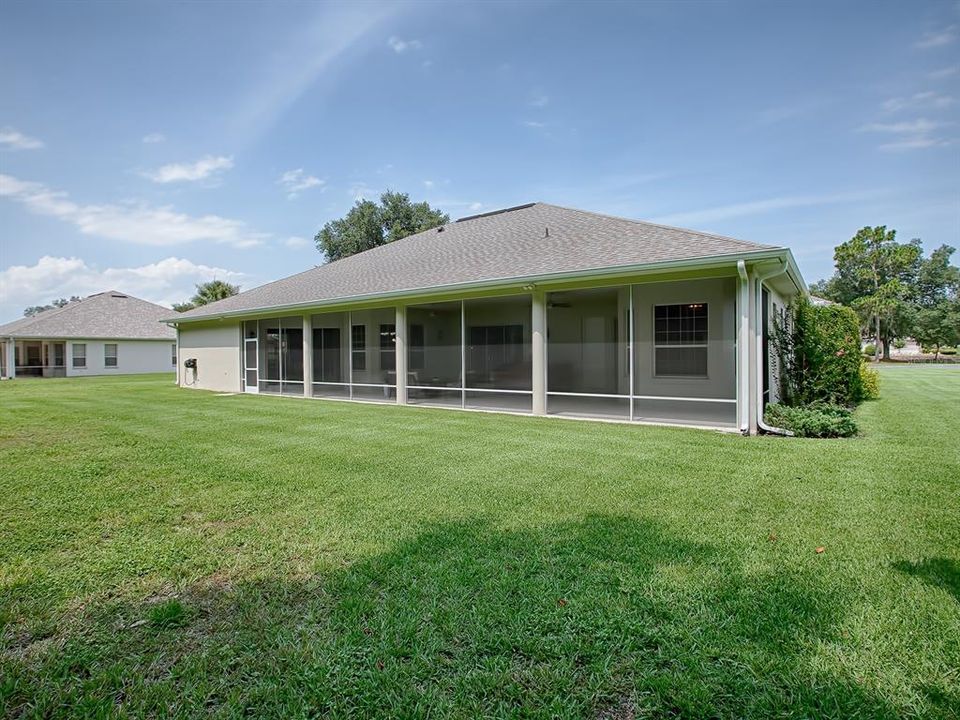 SPACIOUS BACKYARD!