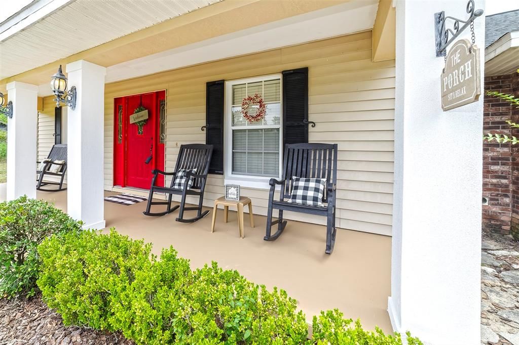 Front Porch Entrance