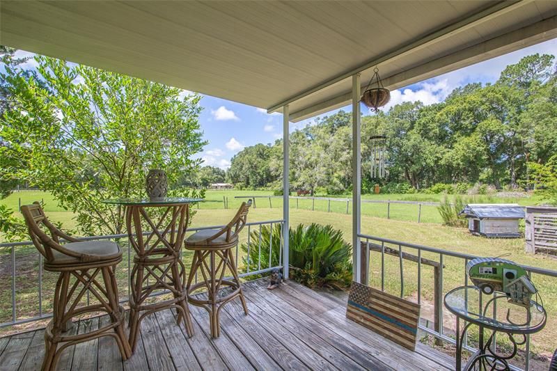 Side Porch from Red Sofa angle