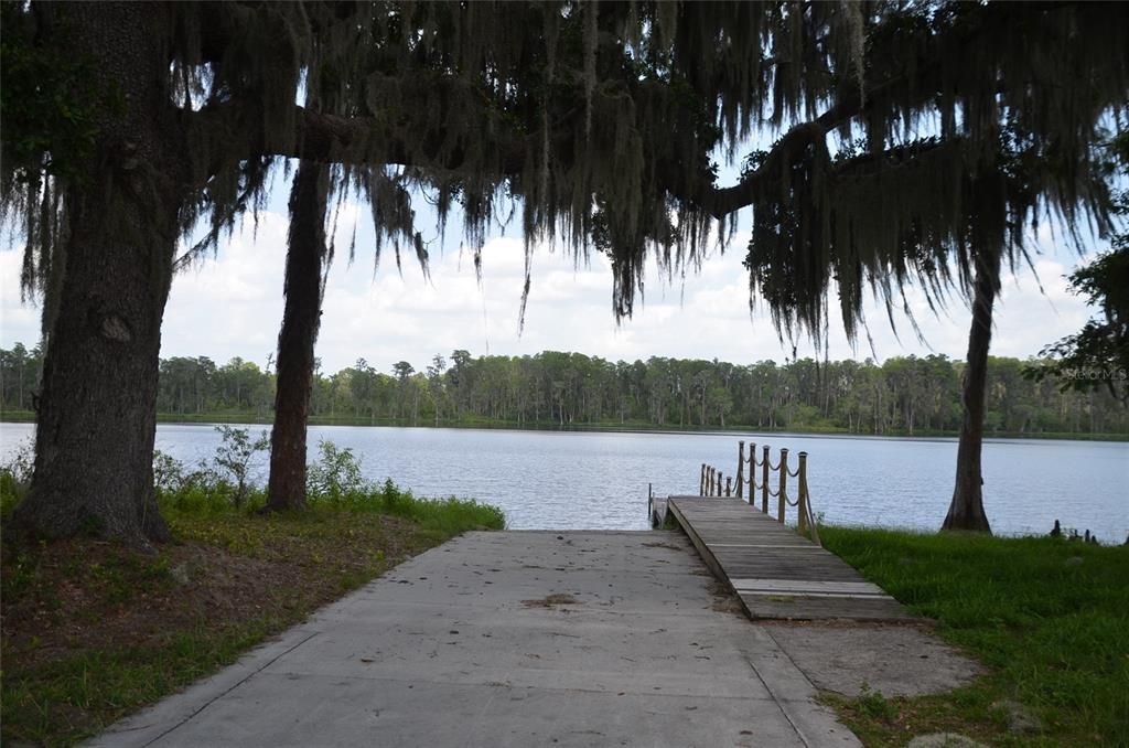 Prety Lake Ranch Community Dock And Ramp