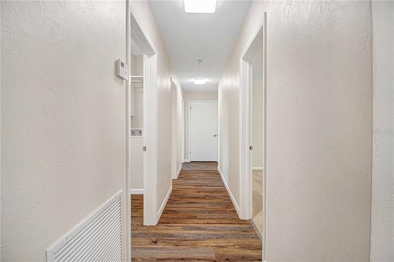 Hall way to guest rooms
