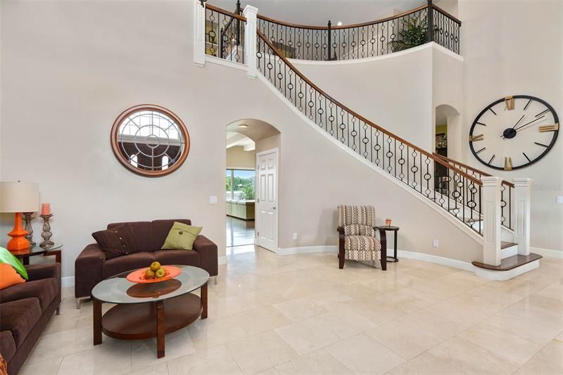 Living Room as viewed from front entrance