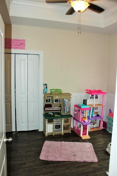 Front bedroom and closet