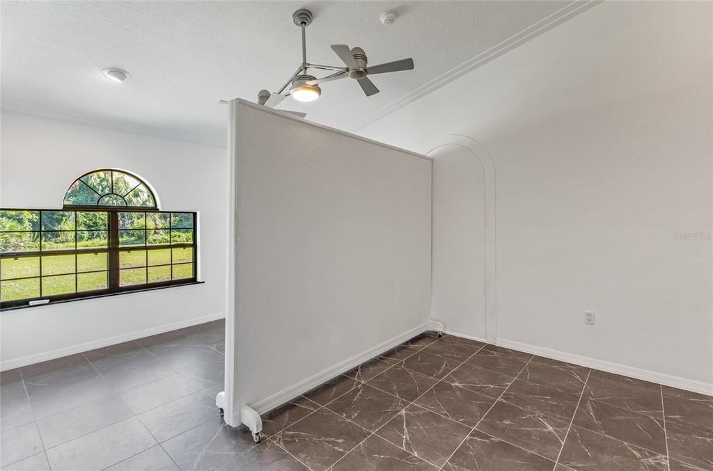 Bedroom 2 - showing movable partition wall