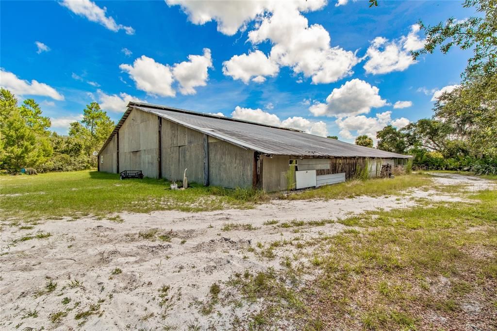 Pole Barn - Side View