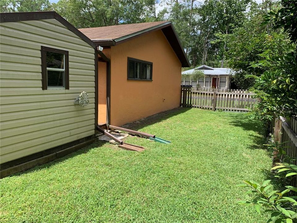 Fenced Backyard