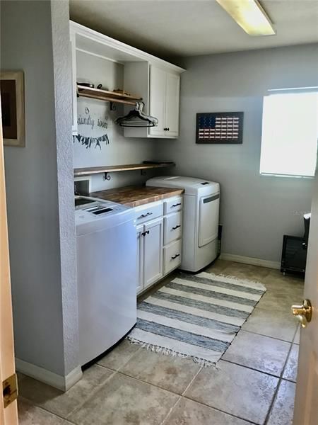 Spacious Laundry Room