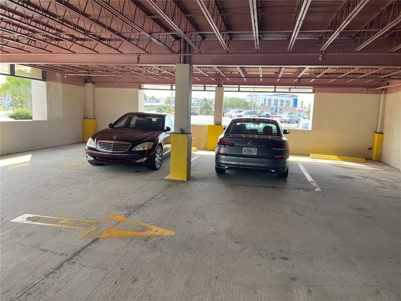 2 Assigned Covered Parking Spaces