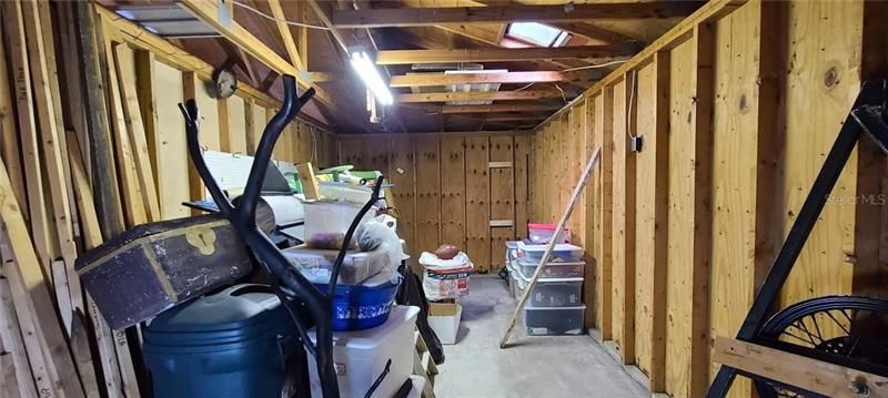 garage storage area